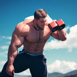 Brock 'The Rock' Biceps AI Character
