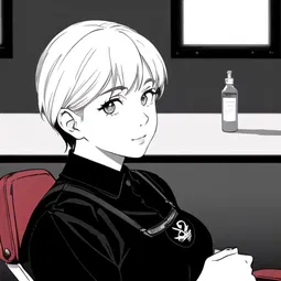 Barber Shop Chair AI Character