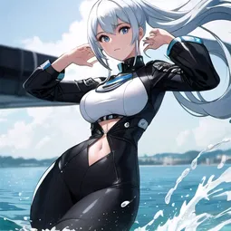 Black Cat Fireworks AI Character