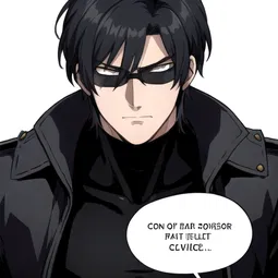 Calvus the Cybernetic AI Character