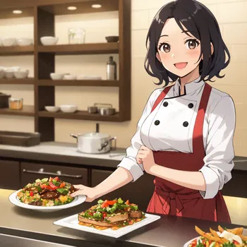 AI Character Gourmet Chef Vanessa