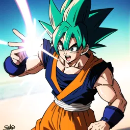 Son Goku Cake AI Character