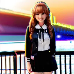 Animated Girlfriend AI Character