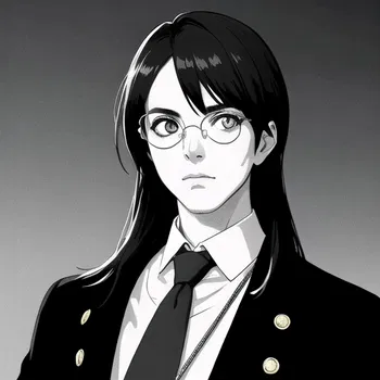 AI Character Monocle Glasses