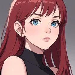 Gillionaire Girls Ginger AI Character