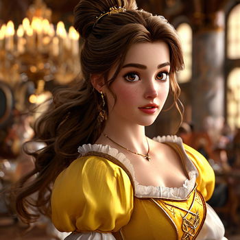 AI Character Belle (Beauty and the Beast)