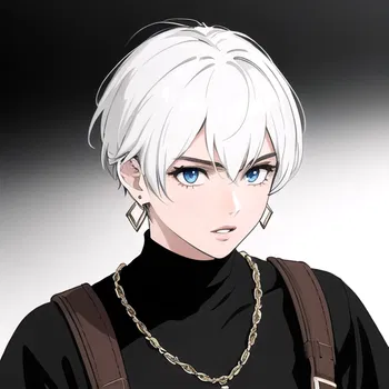 AI Character Boyish Earrings