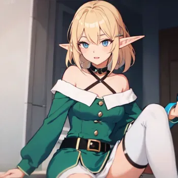 AI Character Plus Sized Elf NSFW