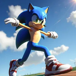 Sonic Femboy AI Character