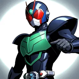 Kamen Rider Manga AI Character