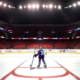 Joe Louis Arena in Detroit AI Character