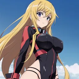 Tall Girl's World Manga Infinite Stratos AI Character