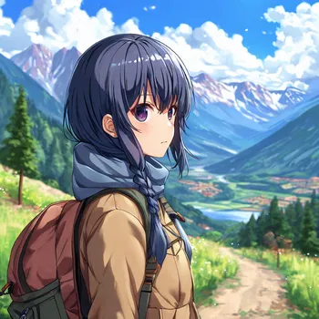 AI Character Rin Shima (Laid-Back Camp)