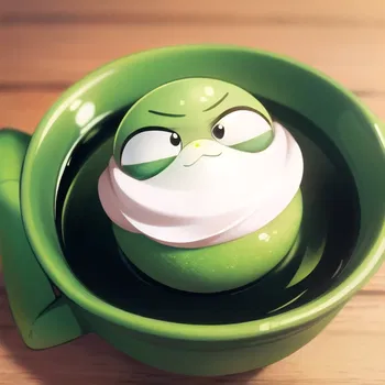 AI Character Grinch Squishmallow