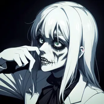 AI Character Zombie blanc Plus humains Que les humains