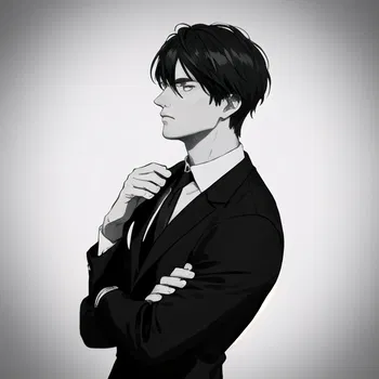 AI Character Jacket Waist Tied