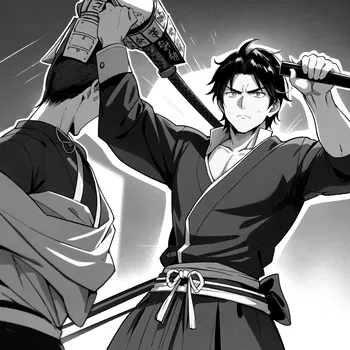 AI Character Batto Manga