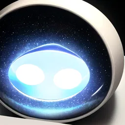 Lumen, the Illuminated AI Character