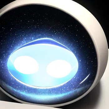 AI Character Lumen, the Illuminated