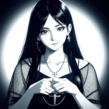 AI Character Rosary Necklace