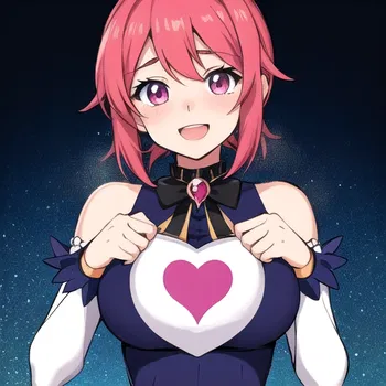 AI Character Gushing Over Magical Girls Nude