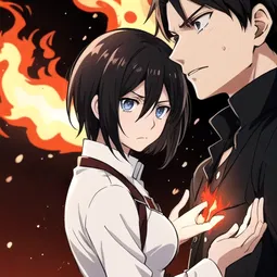 Eren and Mikasa Jaeger AI Character