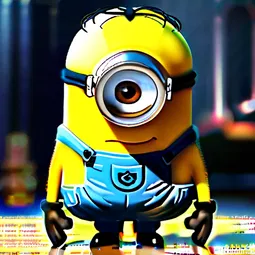 Minion Staring AI Character
