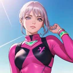 Pink Power Ranger AI Character