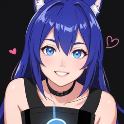 Blue Scarf AI Character