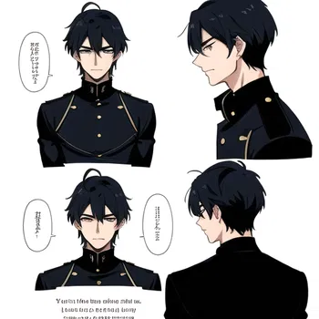 AI Character Yuri Kawazu from Momentary Lily