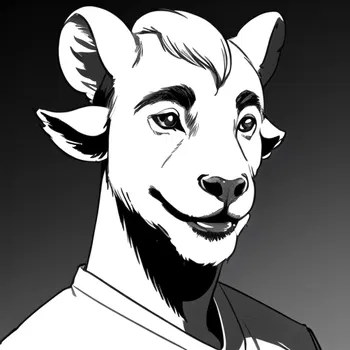 AI Character Goat Head
