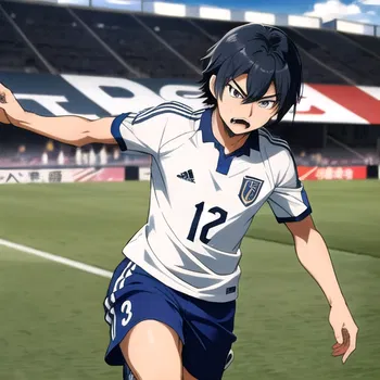 AI Character Takuma Isezaki from Blue Lock