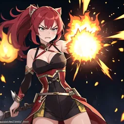 Scarlet Vixen AI Character