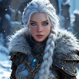 Nyla Frostbane (The Glacial Accord) AI Character