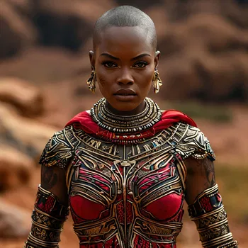 AI Character Okoye (Black Panther: Wakanda Forever)