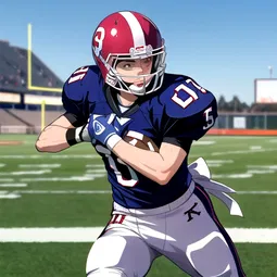 Whitworth Football AI Character
