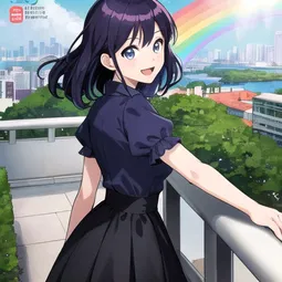 Rainbow City Manhwa AI Character