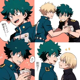 Toga Boku no Hero AI Character