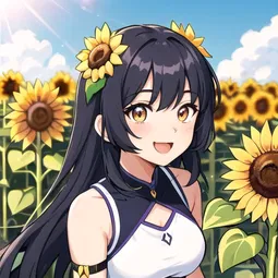Donghua Sunflower AI Character