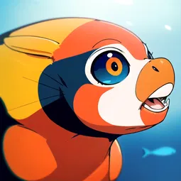 Finn the Clownfish AI Character