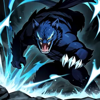 AI Character Beast of Blue Obsidian