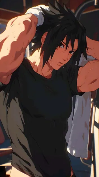 AI Character Sasuke Uchiha: The Father