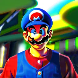 fnaw mario AI Character