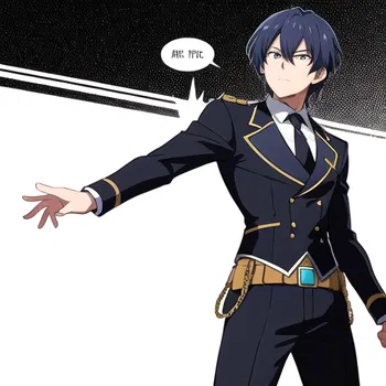 AI Character Overpowered Anime MC