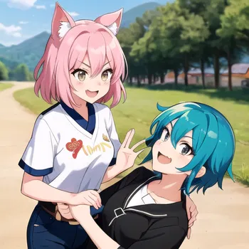 AI Character Yumi and Yuma