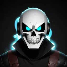 Slashed Sans AI Character