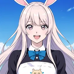<bunny girl senpai manga> AI Character