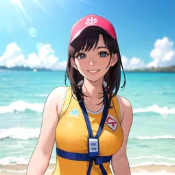 Lifeguard Costume AI Character