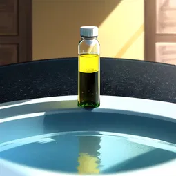 Olive Oil Bottle AI Character