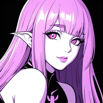 AI Character Half-Crab Succubus